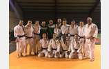 Des athlètes du JOP après le championnat ex-Picardie participent à un gala des arts martiaux à Montataire